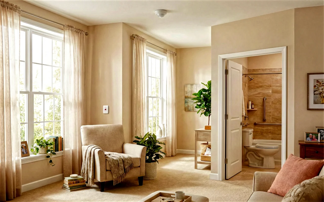 Sicherheitslösung für Senioren – diskrete Sturzerkennung und Notfallsysteme